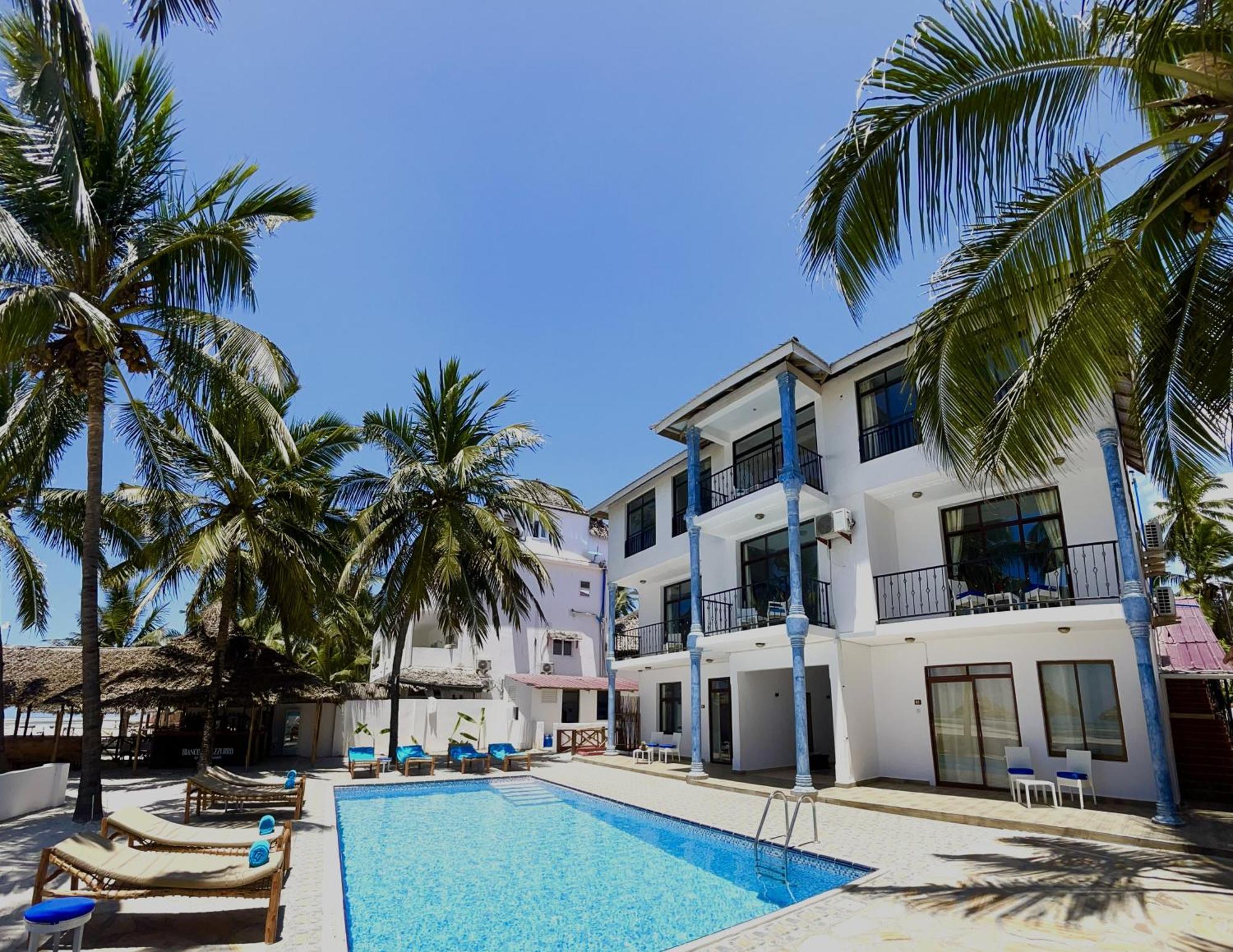 Bianco Azzurro Hotel & Restaurant Pwani Mchangani Exterior foto