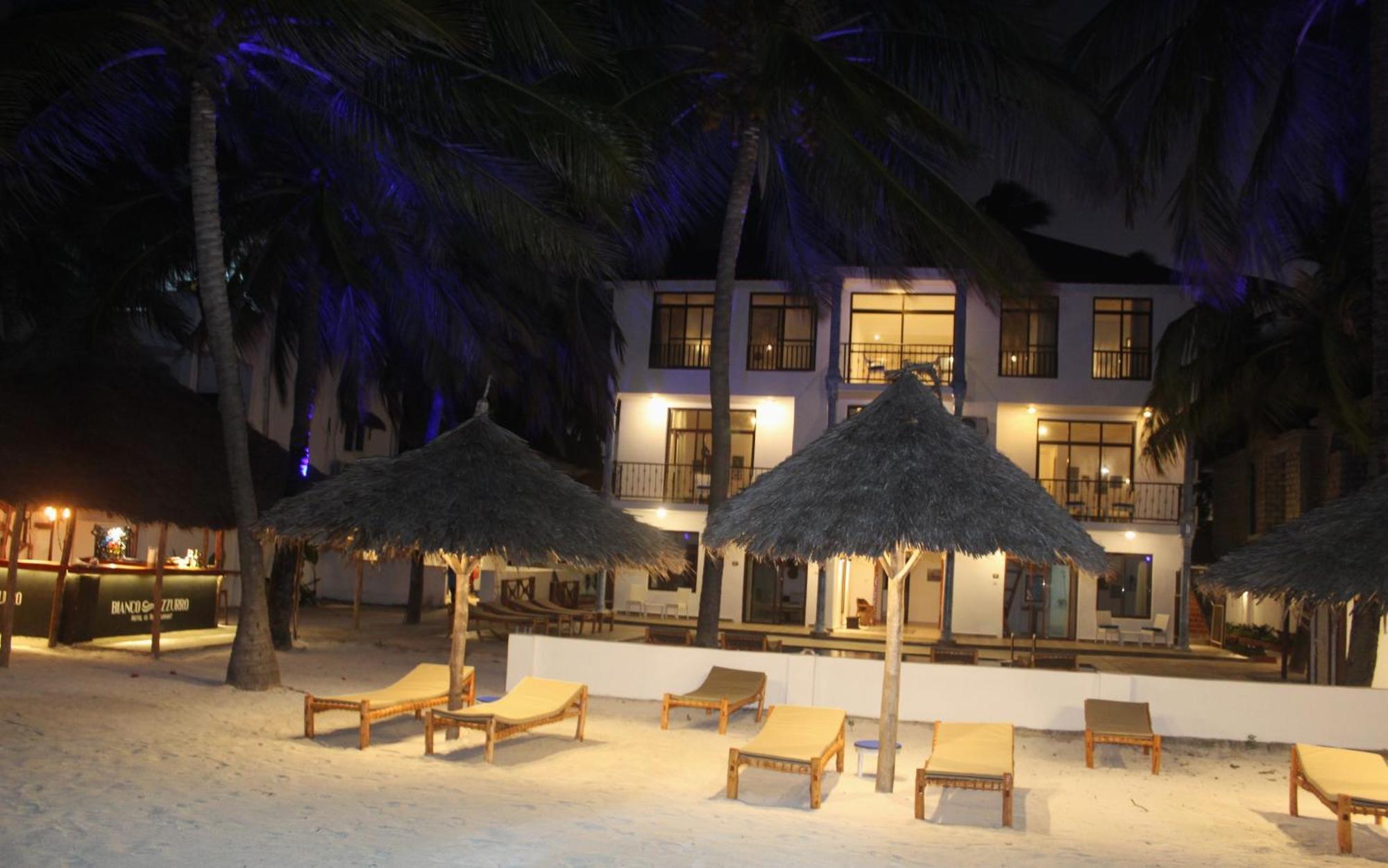 Bianco Azzurro Hotel & Restaurant Pwani Mchangani Exterior foto
